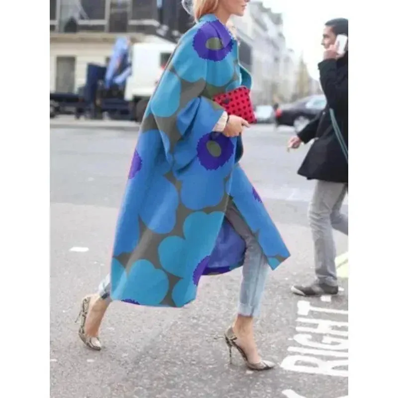 Women's Flared Sleeve Overcoat