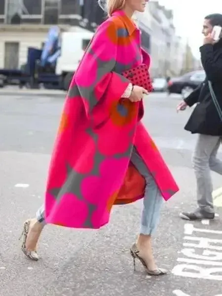 Women's Flared Sleeve Overcoat